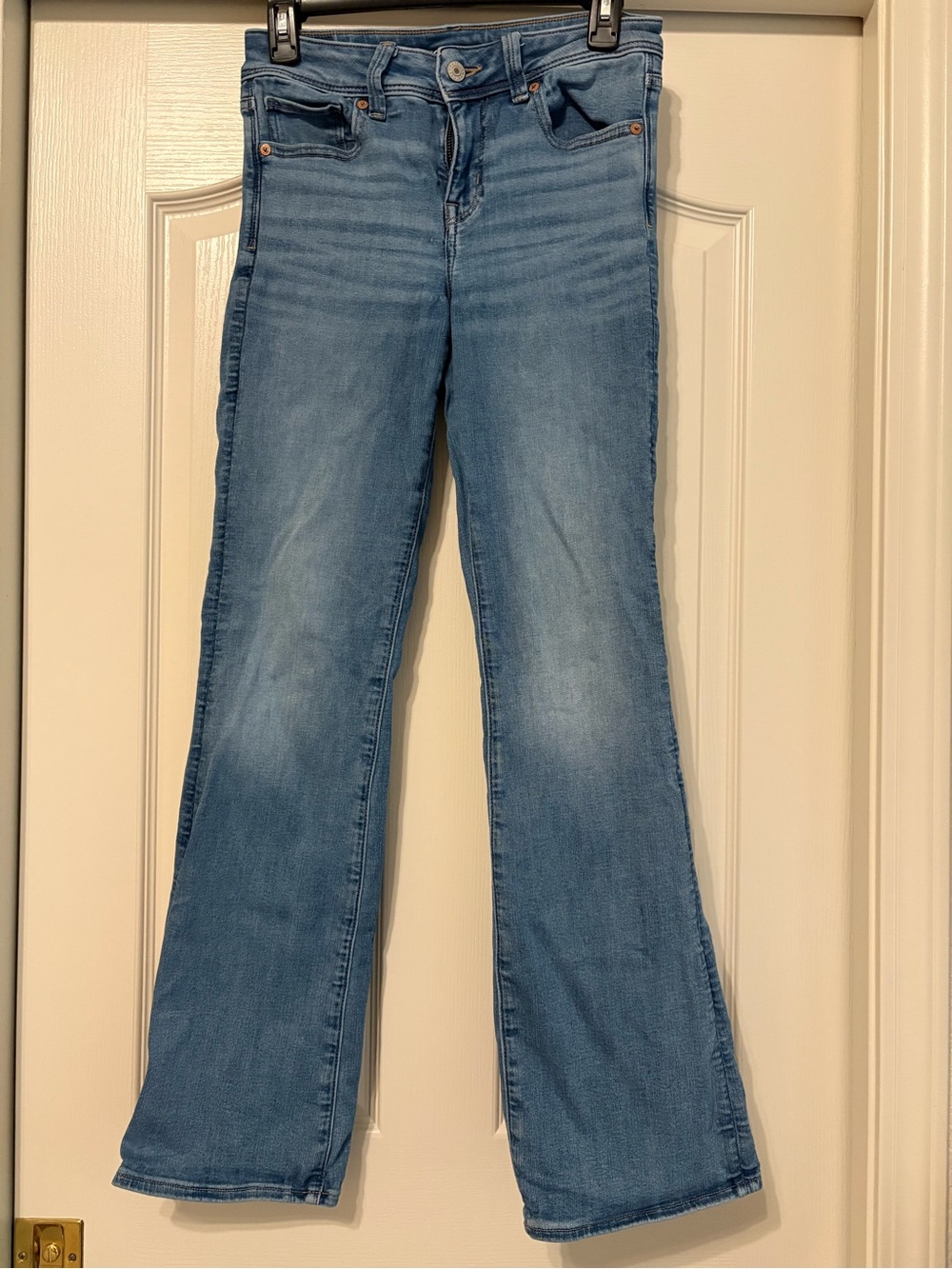 American Eagle Outfitters Medium Blue Flared Jeans